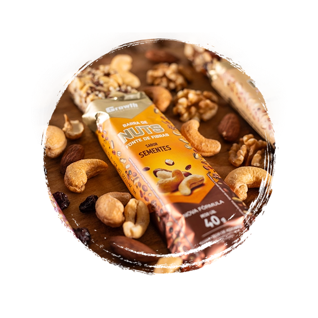 Sabor Sementes Zero - Barra Nuts Growth Supplements
