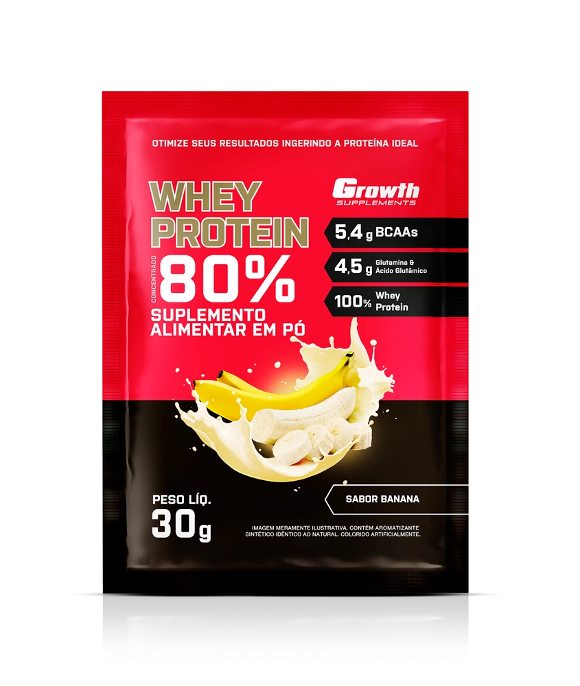 Sabores do Whey 30g.