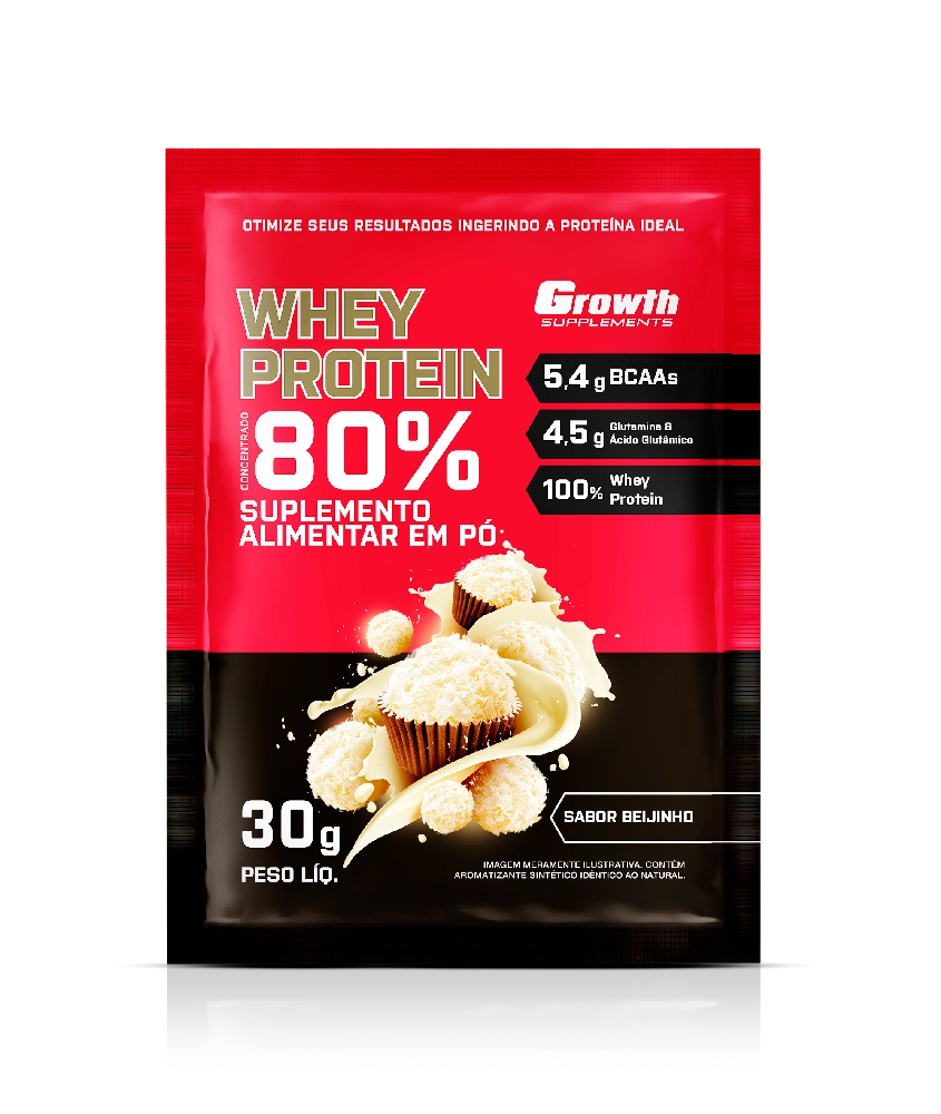 Sabores do Whey 30g.