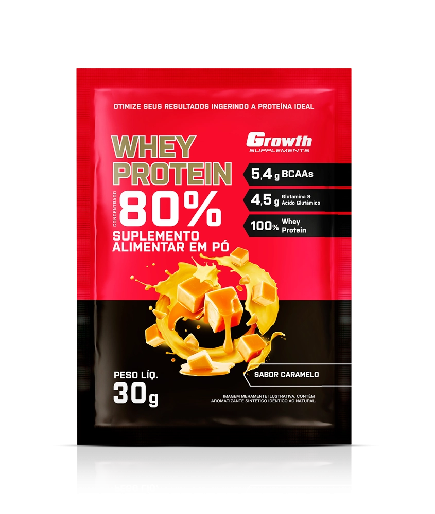 Sabores do Whey 30g.