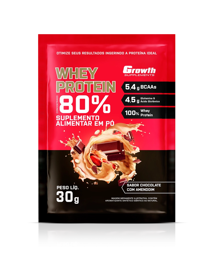 Sabores do Whey 30g.