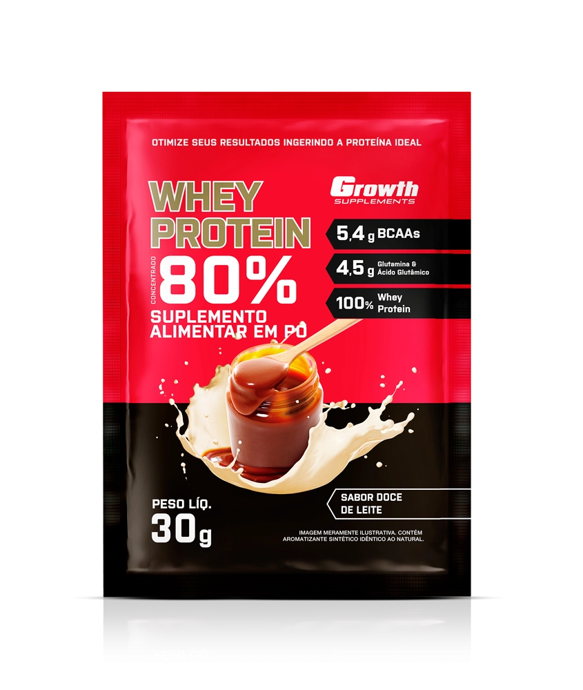 Sabores do Whey 30g.