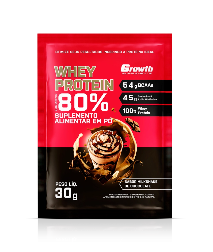 Sabores do Whey 30g.