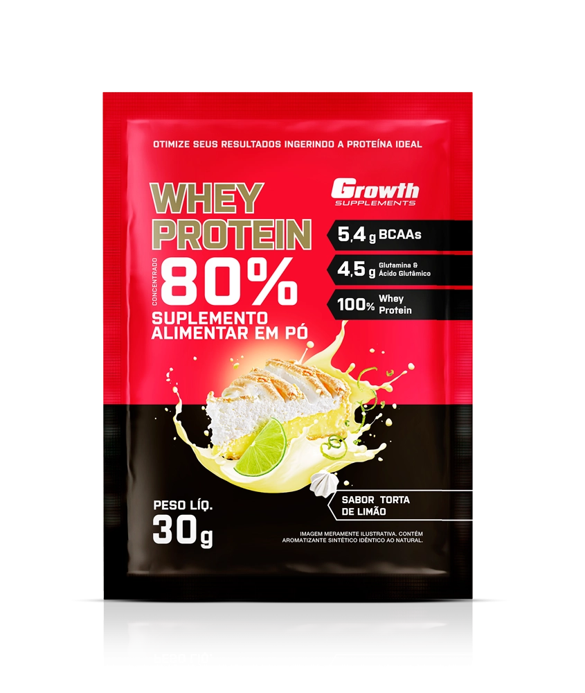 Sabores do Whey 30g.