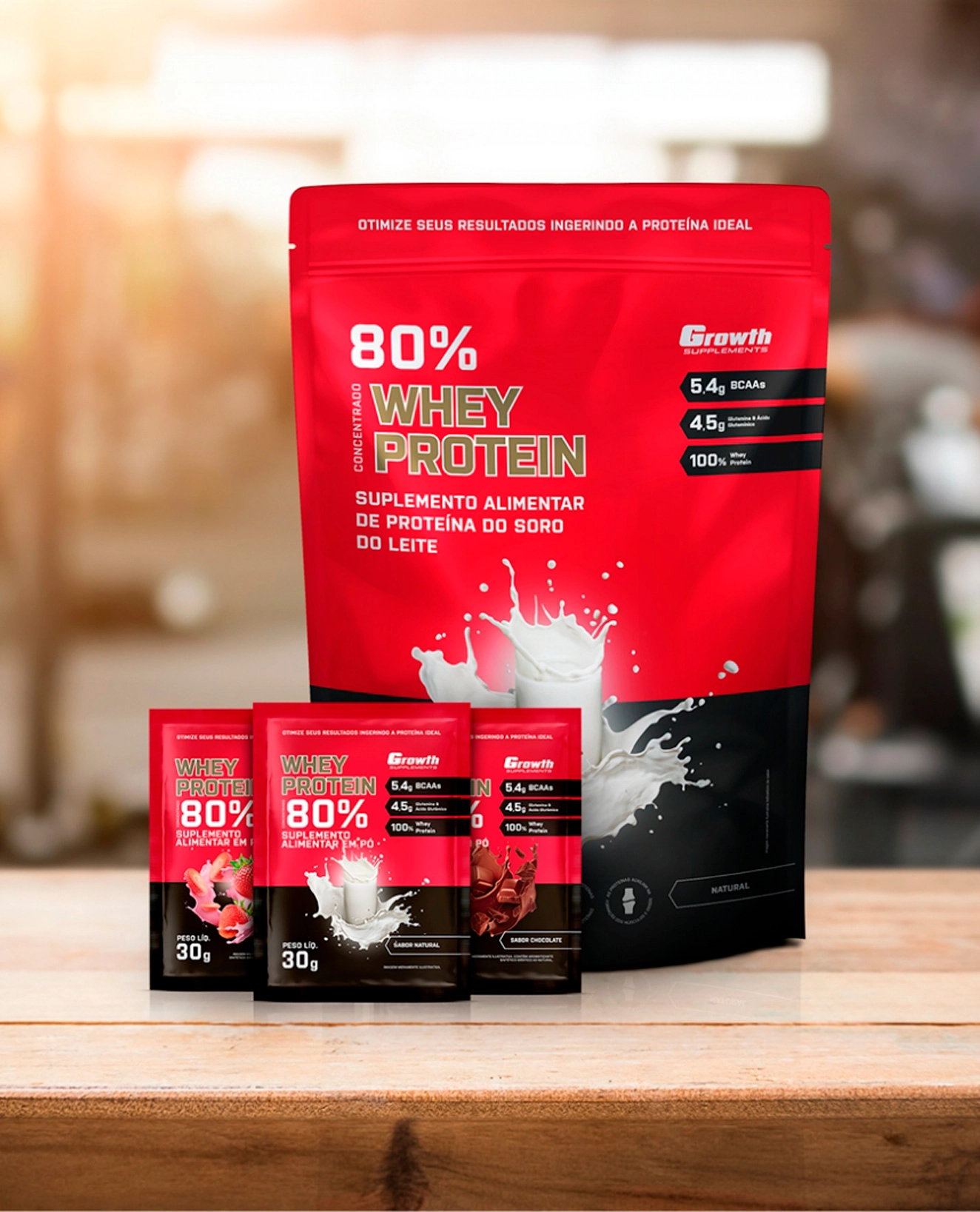 Como tomar Whey Sachê?