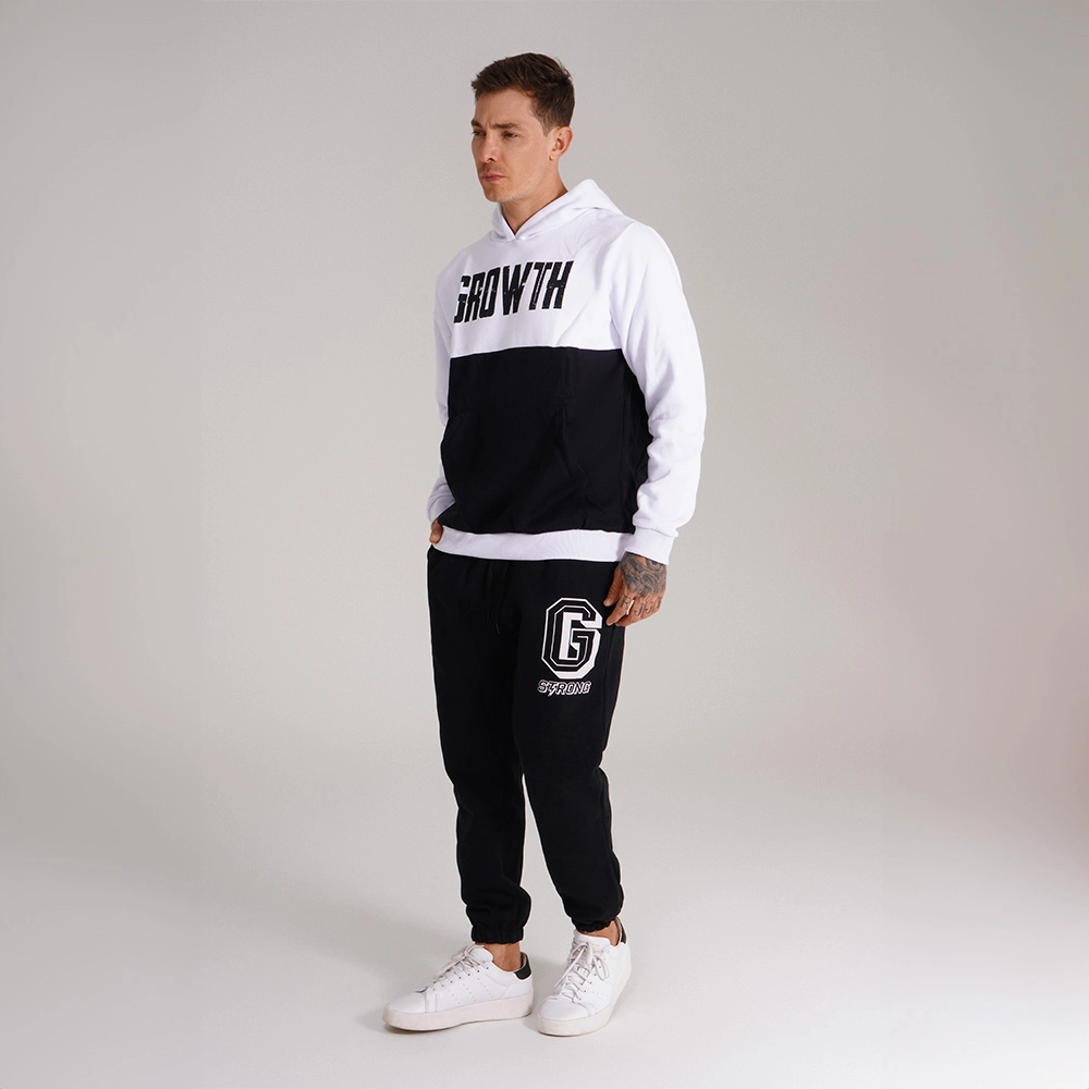 MOLETOM PREMIUM RECORTE BRANCO - GROWTH SUPPLEMENTS