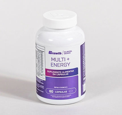 Multi + Energy (60 caps) - Growth Supplements