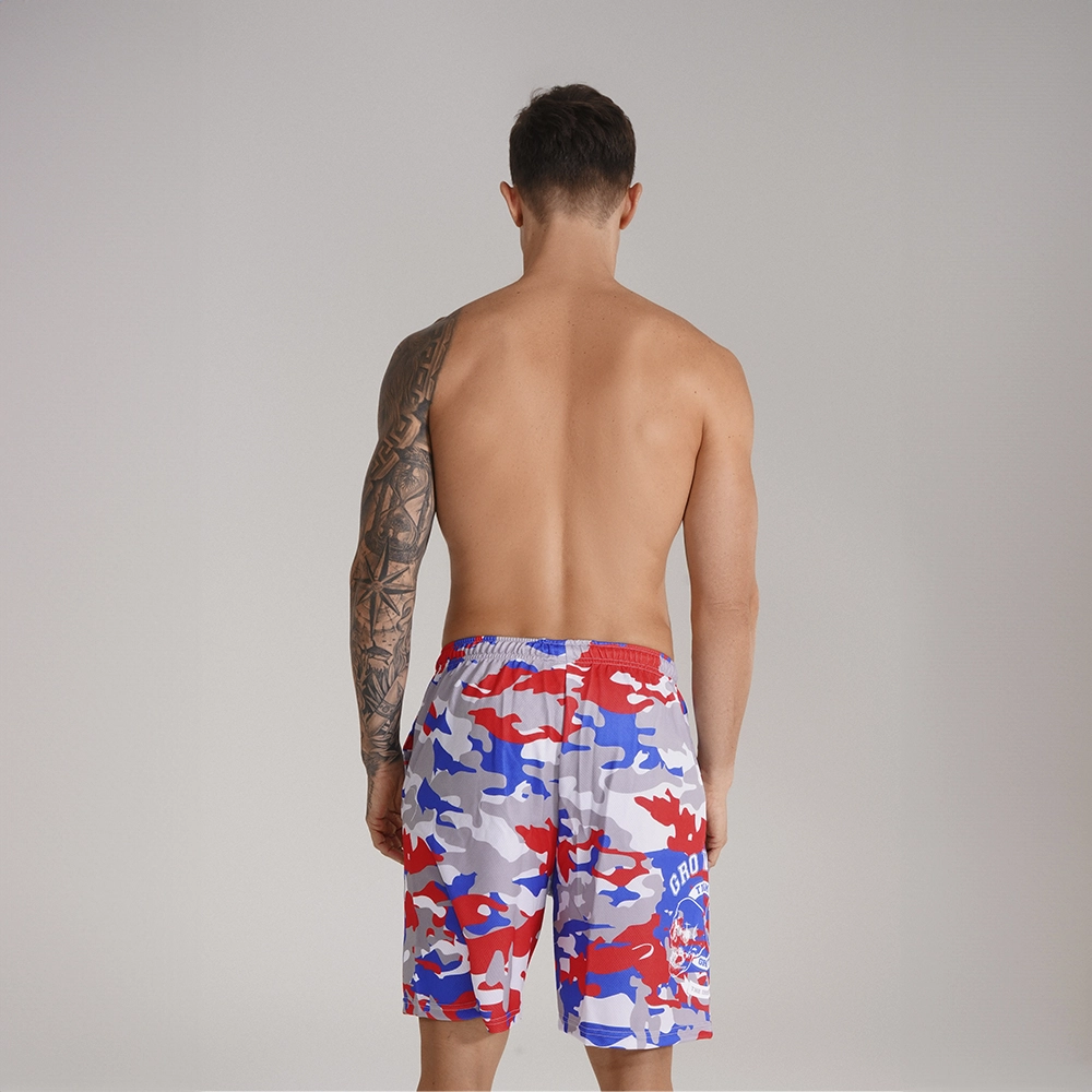 BERMUDÃO VERMELHO CAMUFLADO TEAM GROWTH - GROWTH SUPPLEMENTS