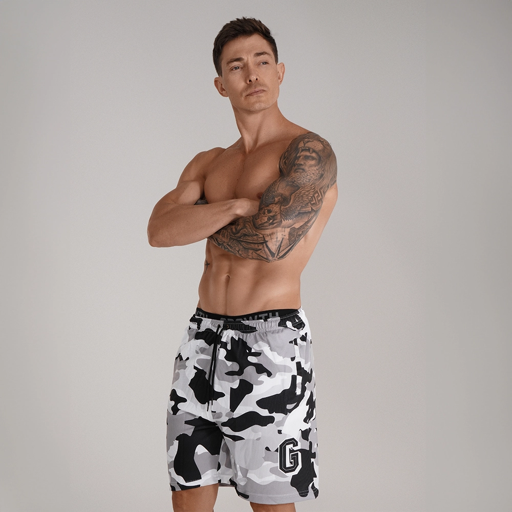 BERMUDÃO CINZA CAMUFLADO TEAM GROWTH - GROWTH SUPPLEMENTS