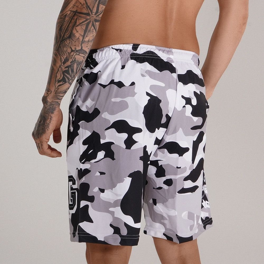 BERMUDÃO CINZA CAMUFLADO TEAM GROWTH - GROWTH SUPPLEMENTS