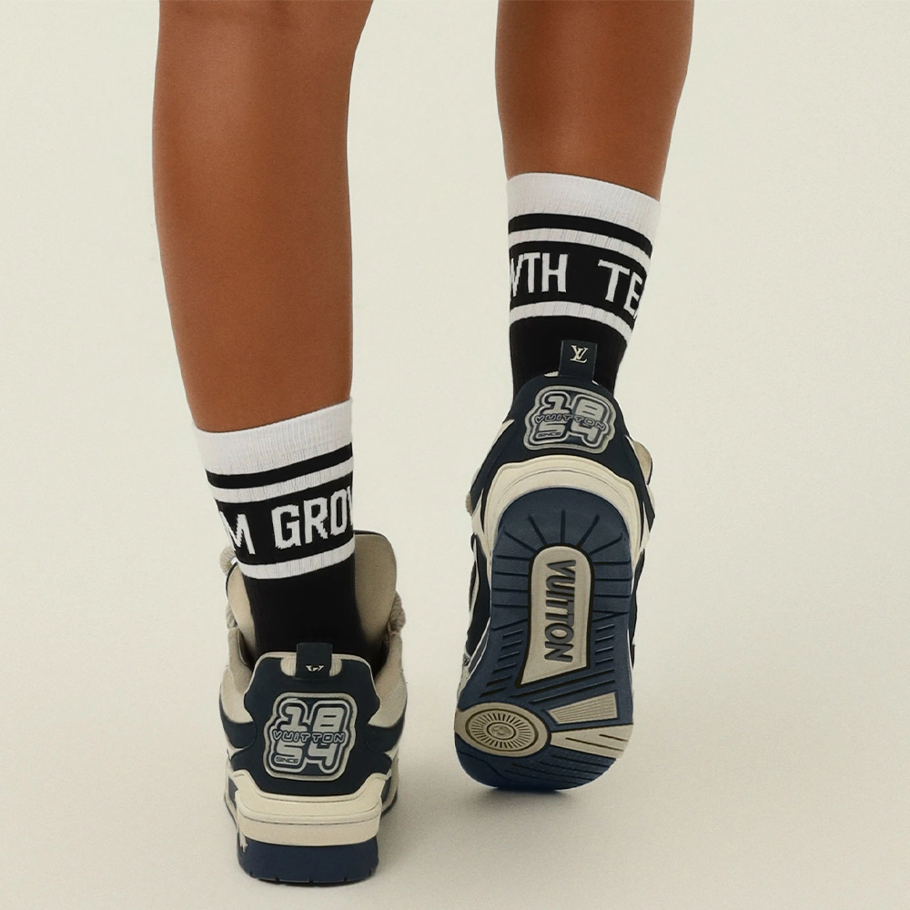 Meia Premium Cano Alto Team Growth