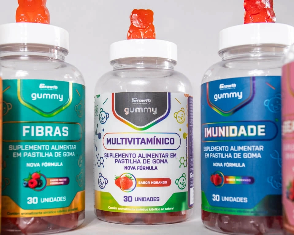 Growth Suplements - Multivitamínico Gummy 30Un