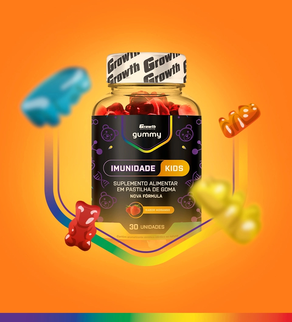 GROWTH SUPPLEMENTS - Imagem ilustrativa Imunidade Kids
