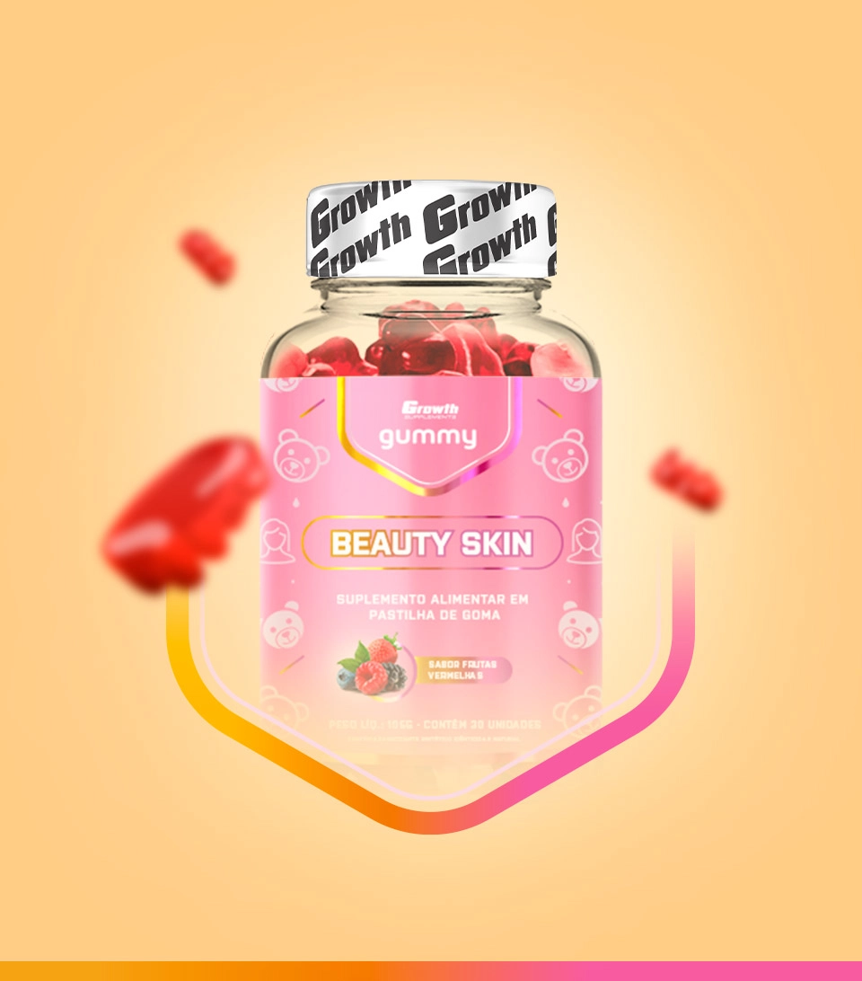 Gummy Beauty Skin: para uma pele mais saudável Growth Supplements