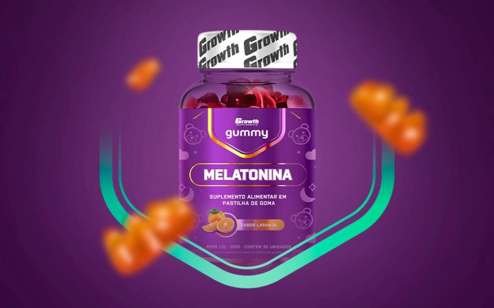 Saiba mais sobre a Melatonina Gummy da Growth Supplements