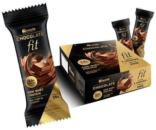 O chocolate que cabe na sua dieta! Com proteína - Compre Online