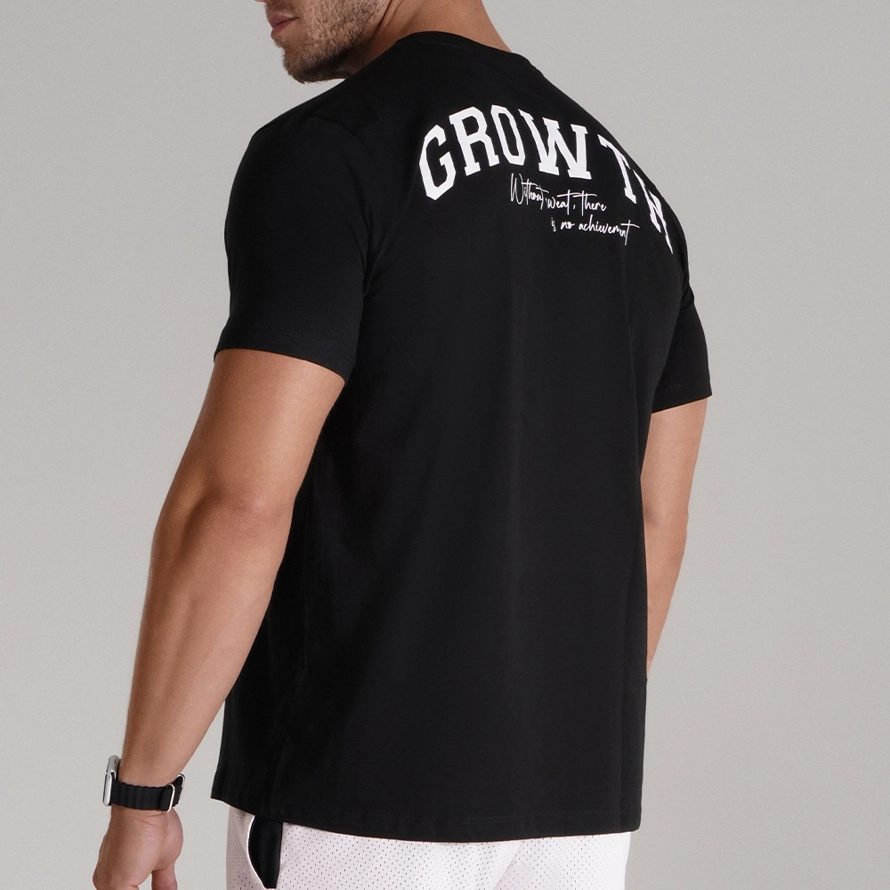 Camiseta Growth Motivation Without