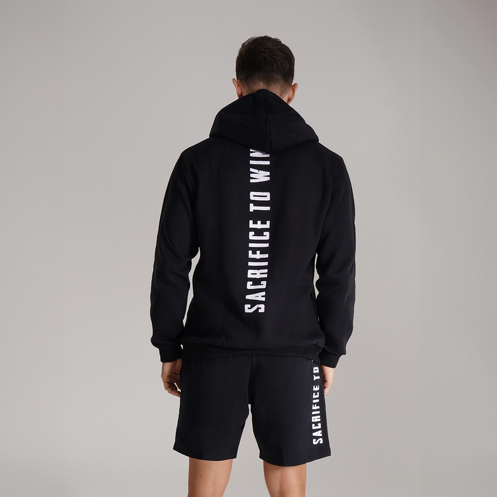 Moletom Preto Growth Caixa Alta