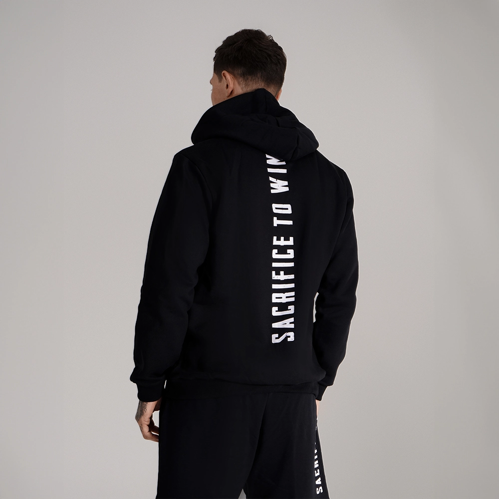 Moletom Preto Growth Caixa Alta