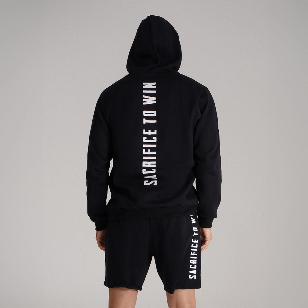 Moletom Preto Growth Caixa Alta