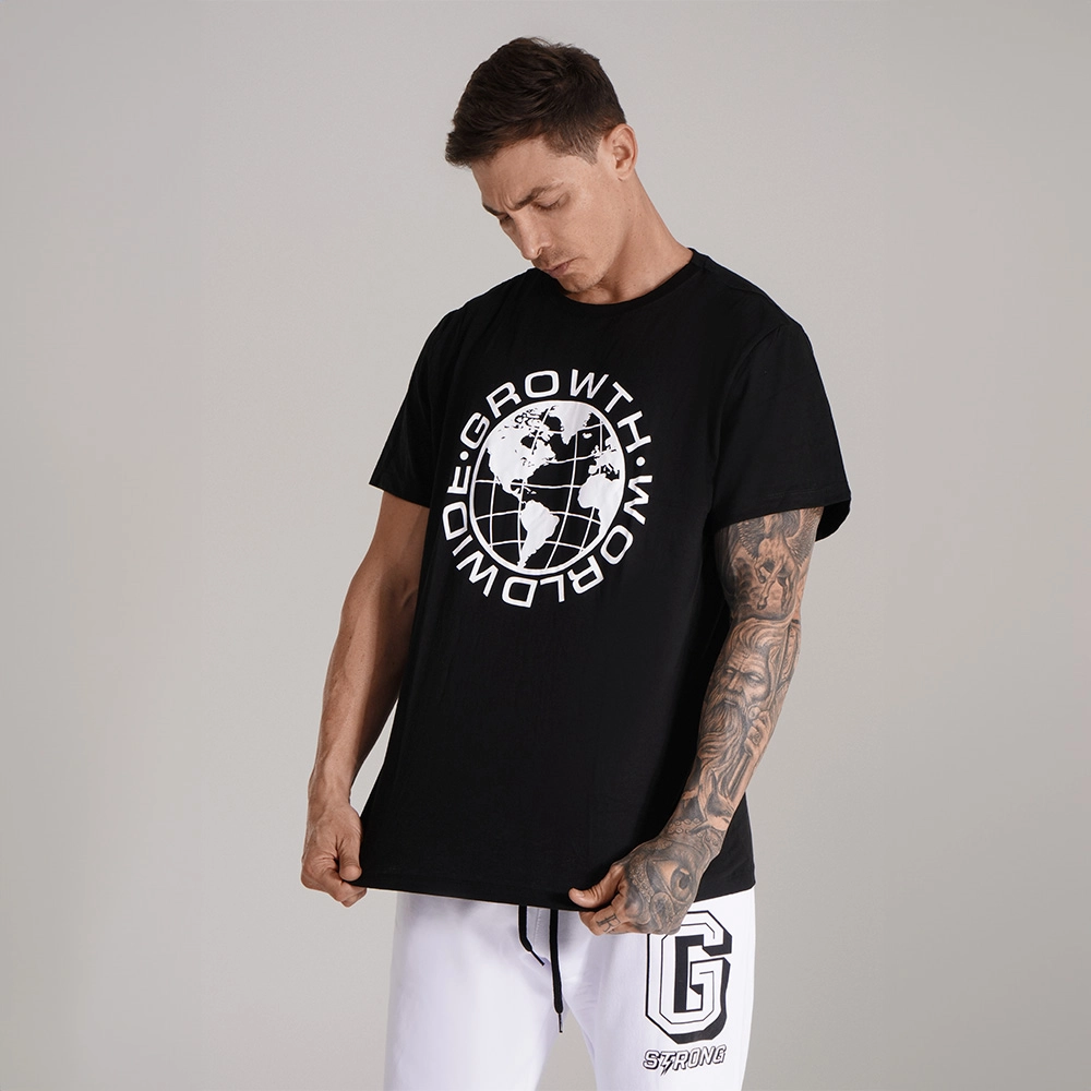 Camiseta Basic Growth Strong World