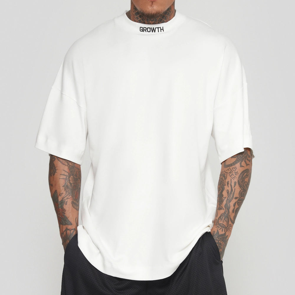 CAMISETA GROWTH OVERSIZED OFF WHITE - GROWTH SUPPLEMENTS