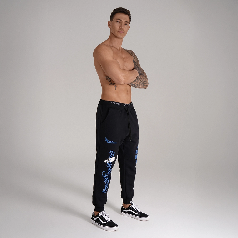 Calça Moletom Growth Motivation Manuscrito