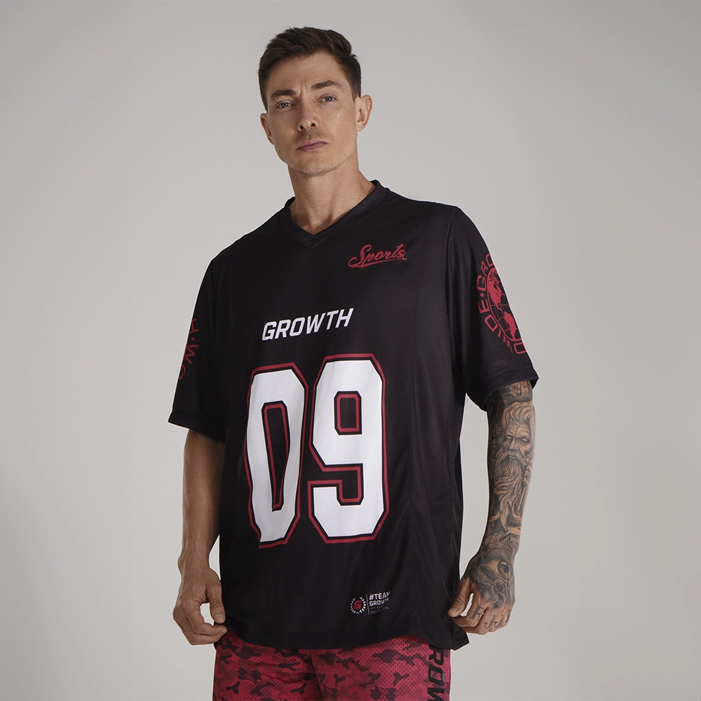 Camiseta Growth Sports 09 Preto
