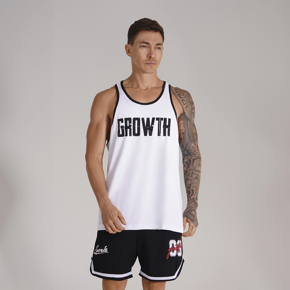 Regata Branca Growth Old School Estilha