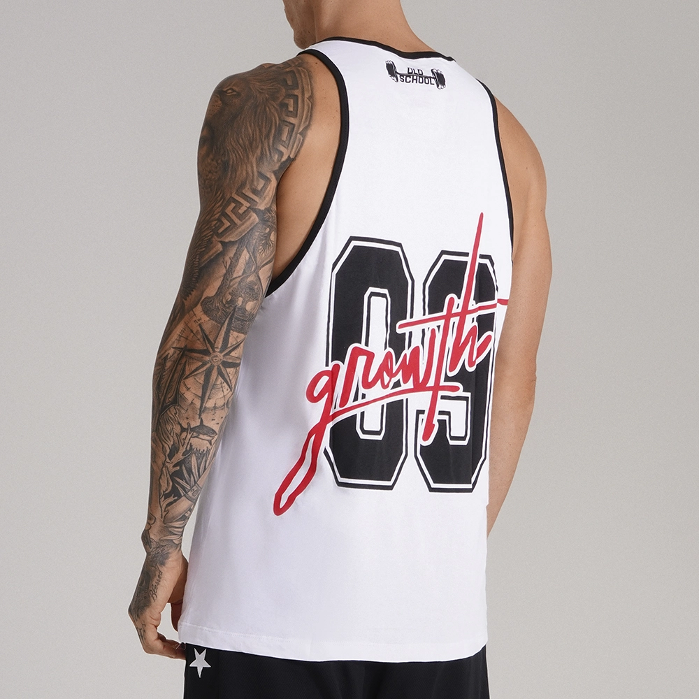 Regata Branca Growth Old School Estilha