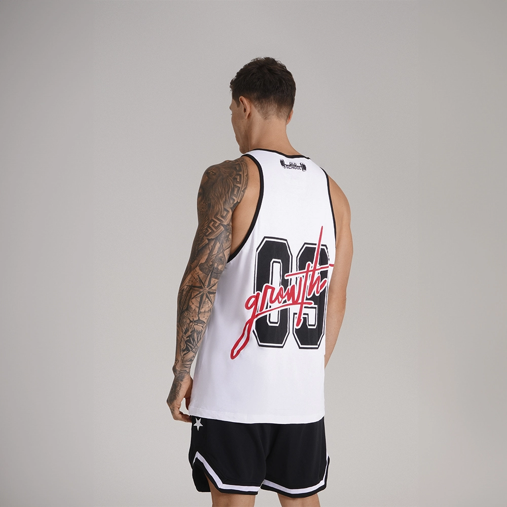 Regata Branca Growth Old School Estilha