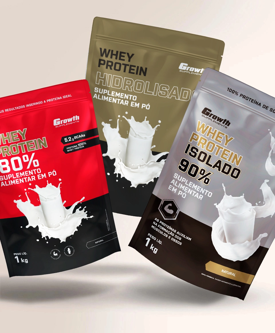 Whey Isolado, concentrado ou hidrolisado, qual escolher?