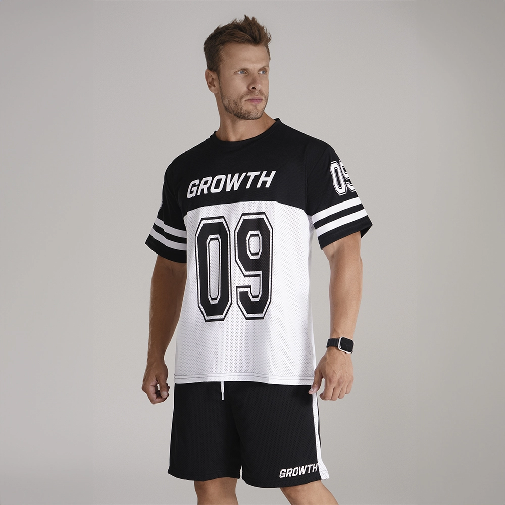 CAMISETA GROWTH SPORTS BLACK WHITE 09 - GROWTH SUPPLEMENTS