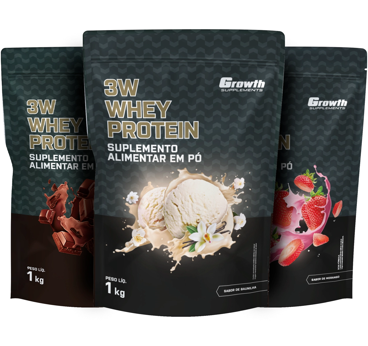 Foto do produto 3W WHEY PROTEIN 1KG