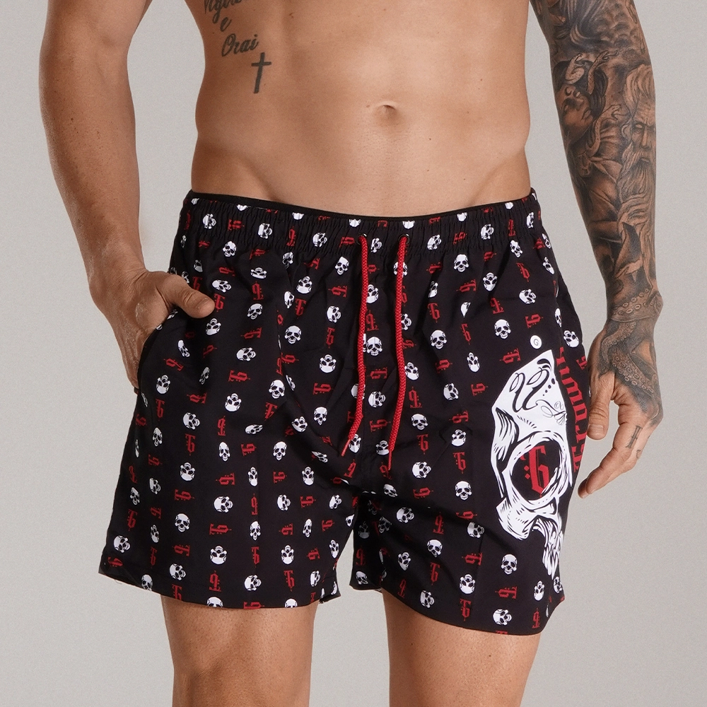 Short Banho Team Growth Caveira