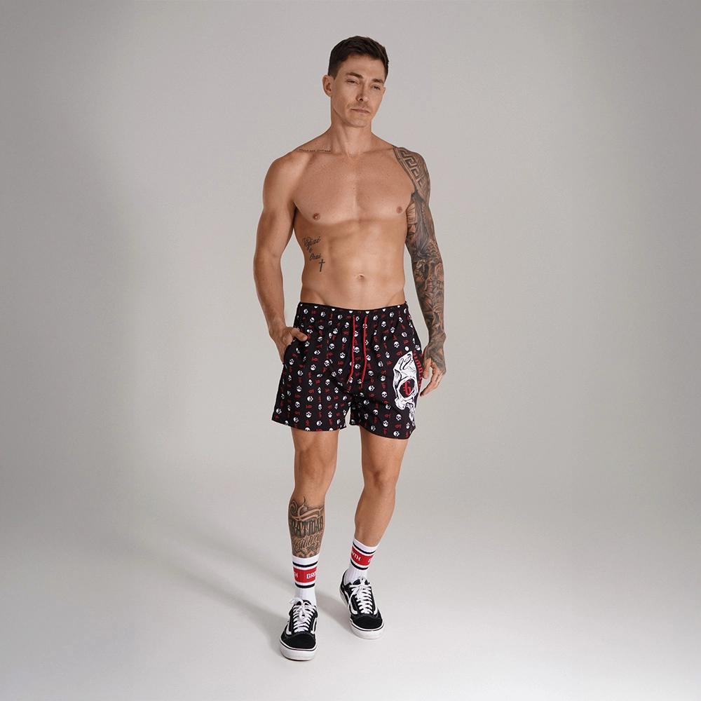 Short Banho Team Growth Caveira