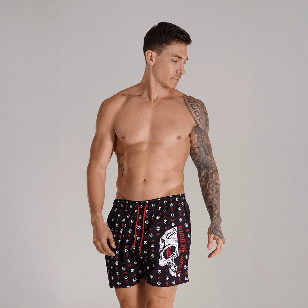 Short Banho Team Growth Caveira