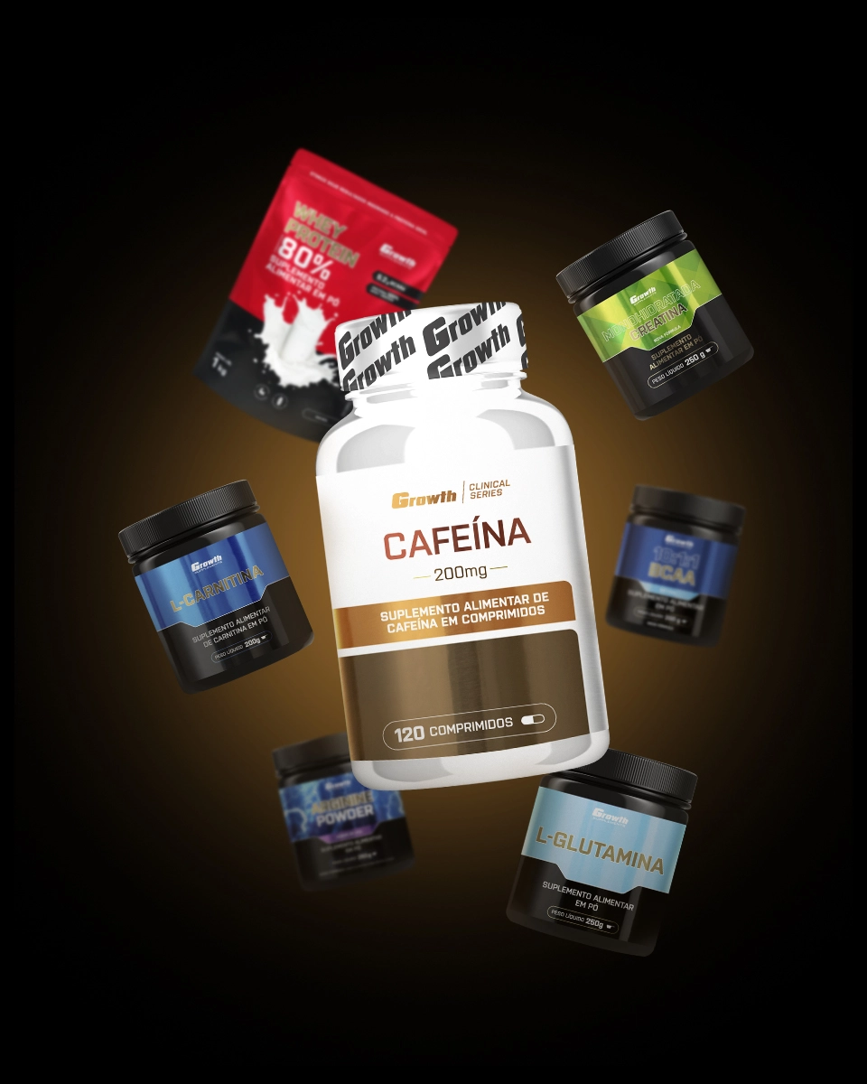 Quais suplementos podem ser consumidos com a cafeína?