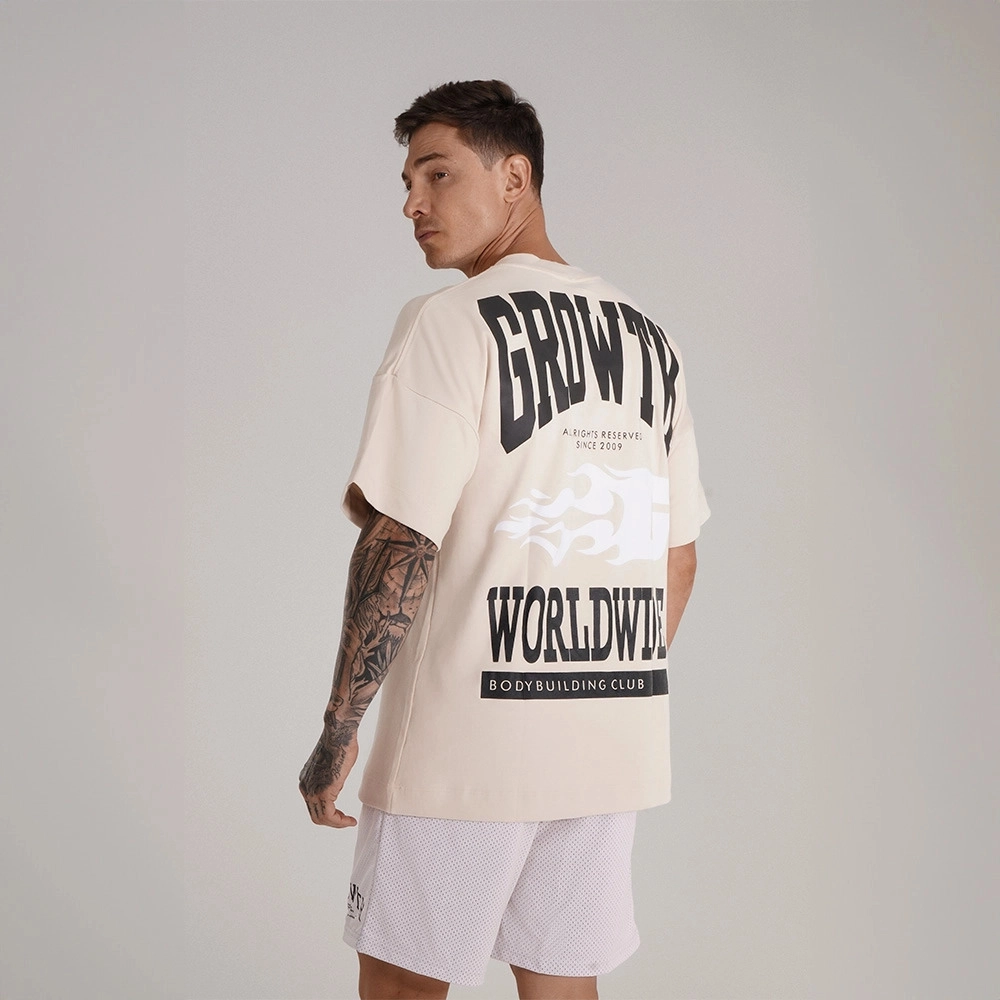 Camiseta Growth Oversized Worldwide