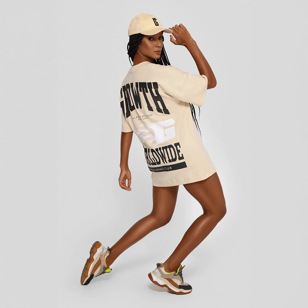 Camiseta Growth Oversized Worldwide