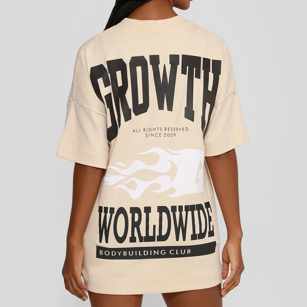 Camiseta Growth Oversized Worldwide