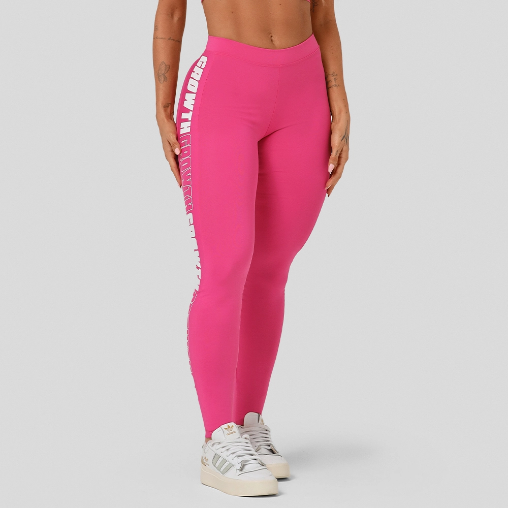 Legging Pink Ad Recorte Logo Growth