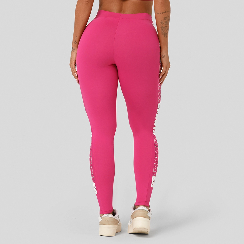 Legging Pink Ad Recorte Logo Growth