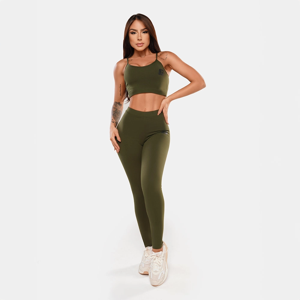 LEGGING G VERDE MUSGO - GROWTH SUPPLEMENTS