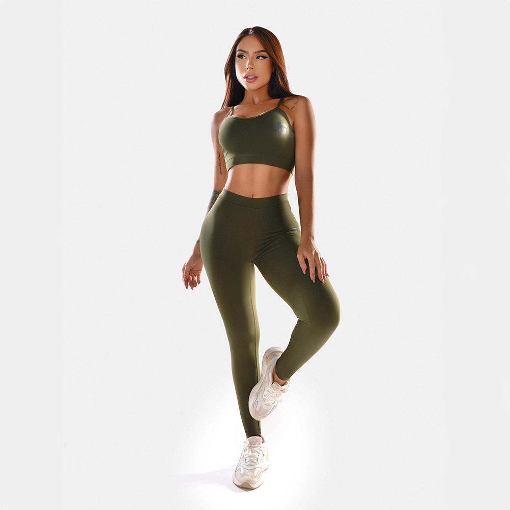 LEGGING G VERDE MUSGO - GROWTH SUPPLEMENTS