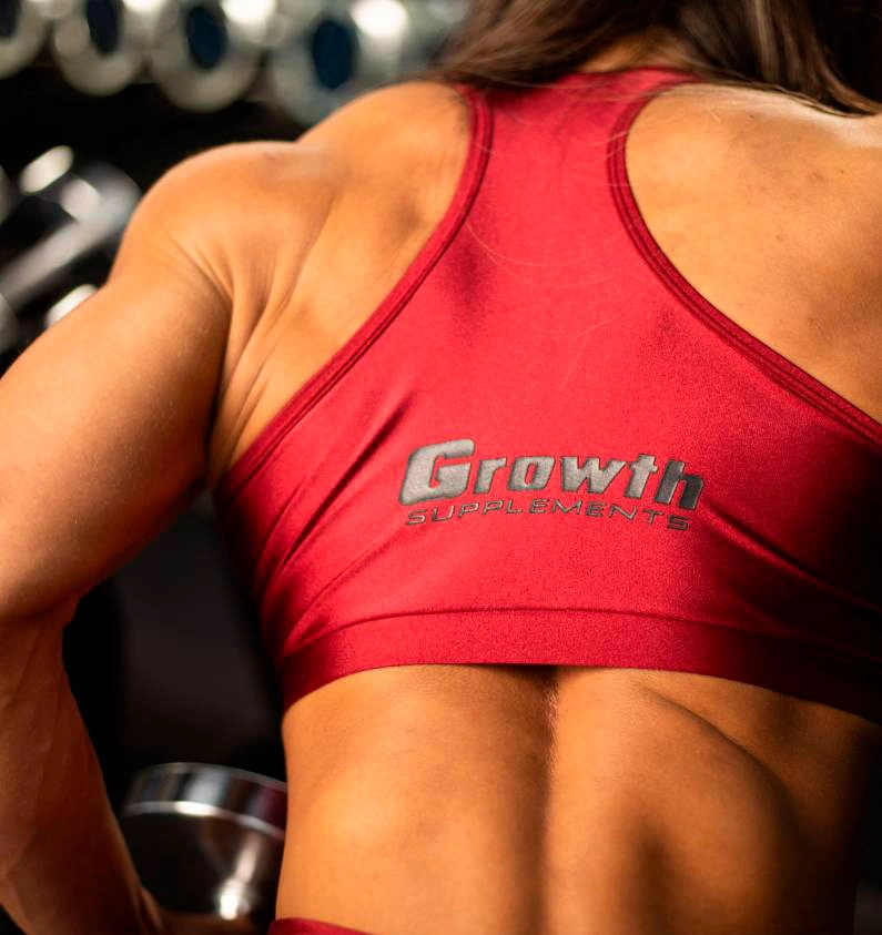 Loira do Sul (Daniele Mendonça) - Atleta Growth Supplements vestindo roupas da Growth Supplements