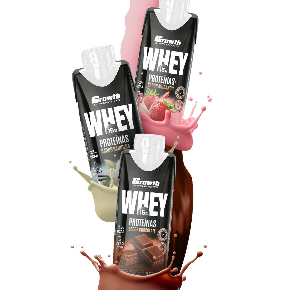 Principais ingredientes do Growth Whey.