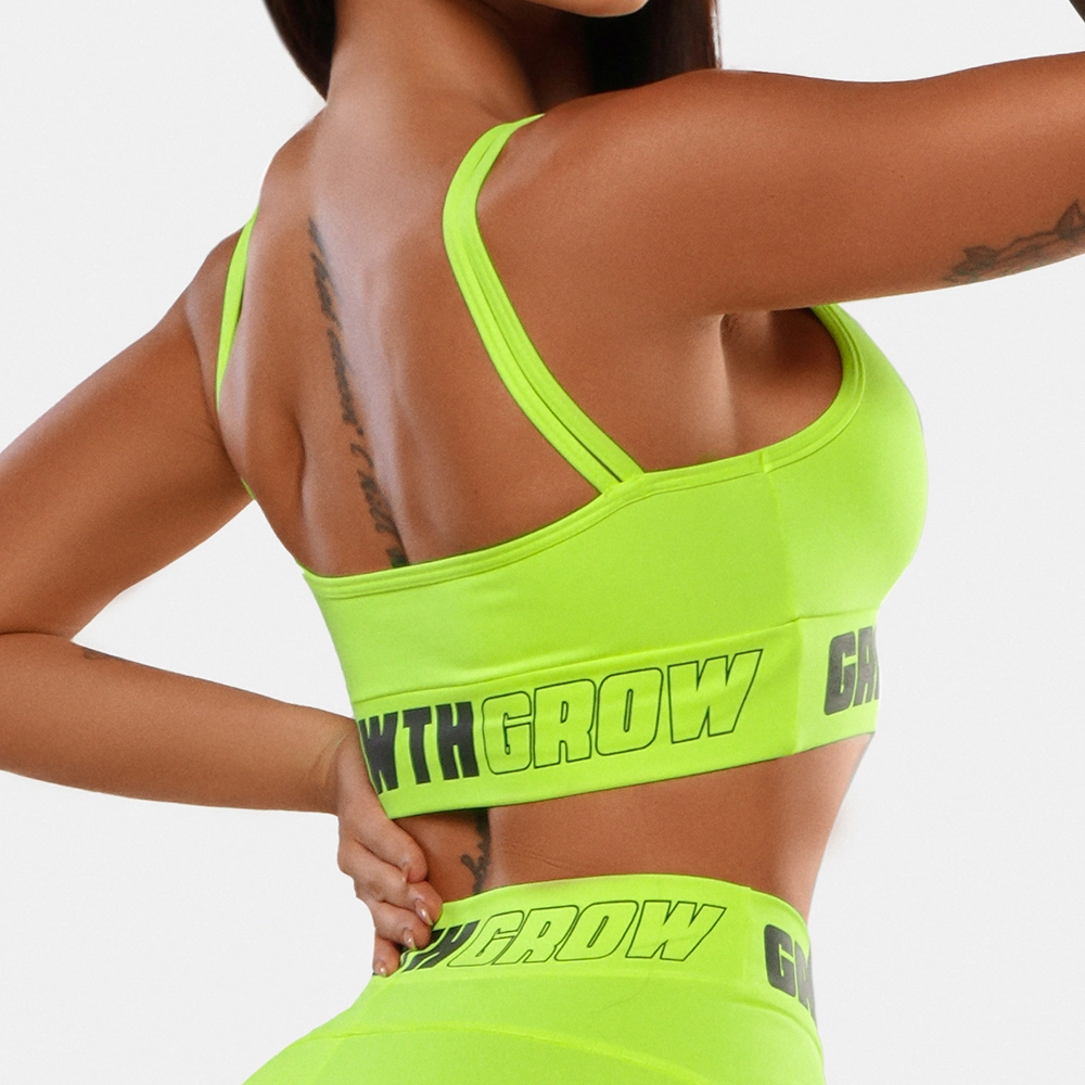 Top Ad Amarelo Neon Alca Dupla Team Growth