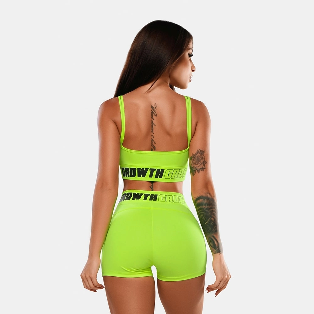 Top Ad Amarelo Neon Alca Dupla Team Growth