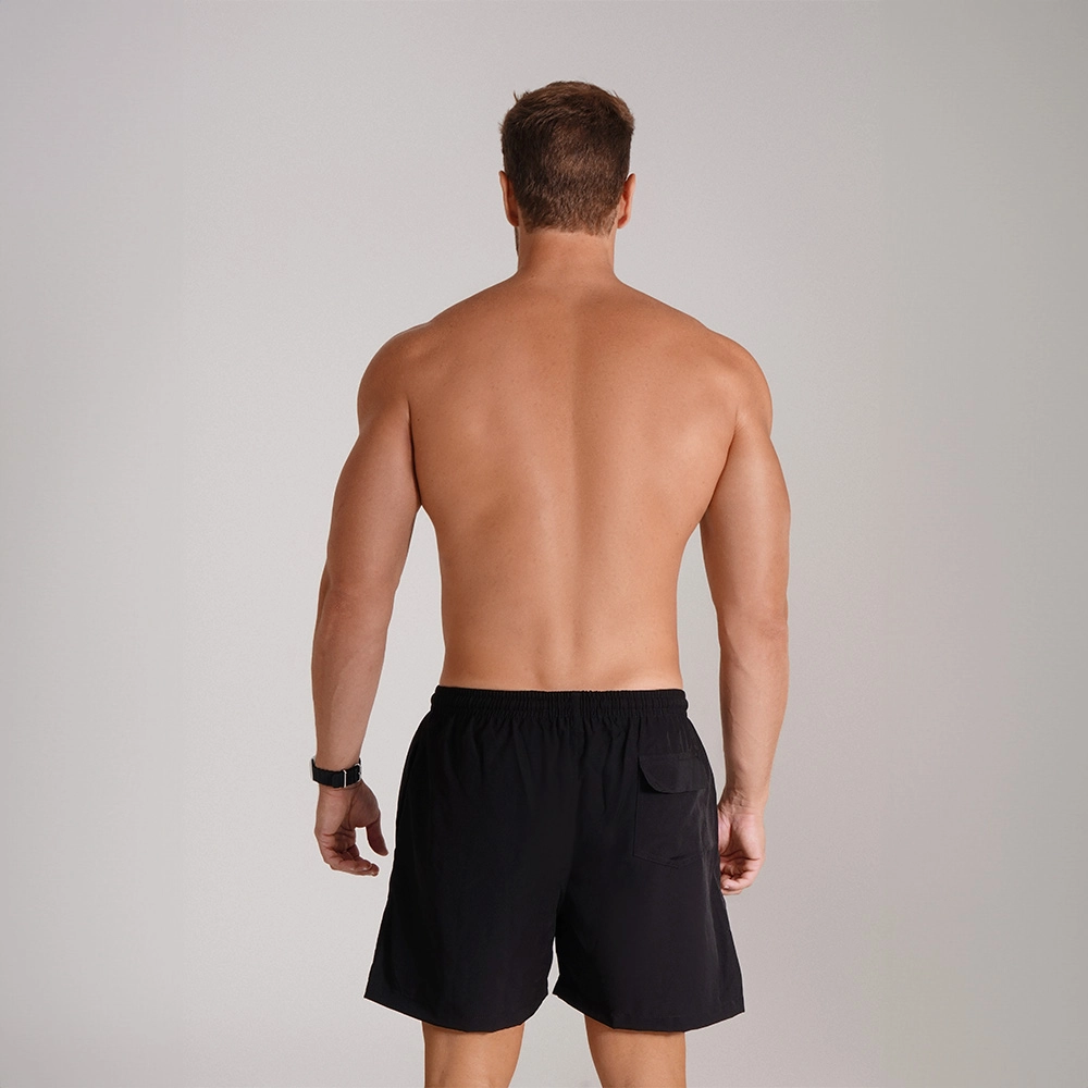 Short Banho Growth Manuscrito Preto